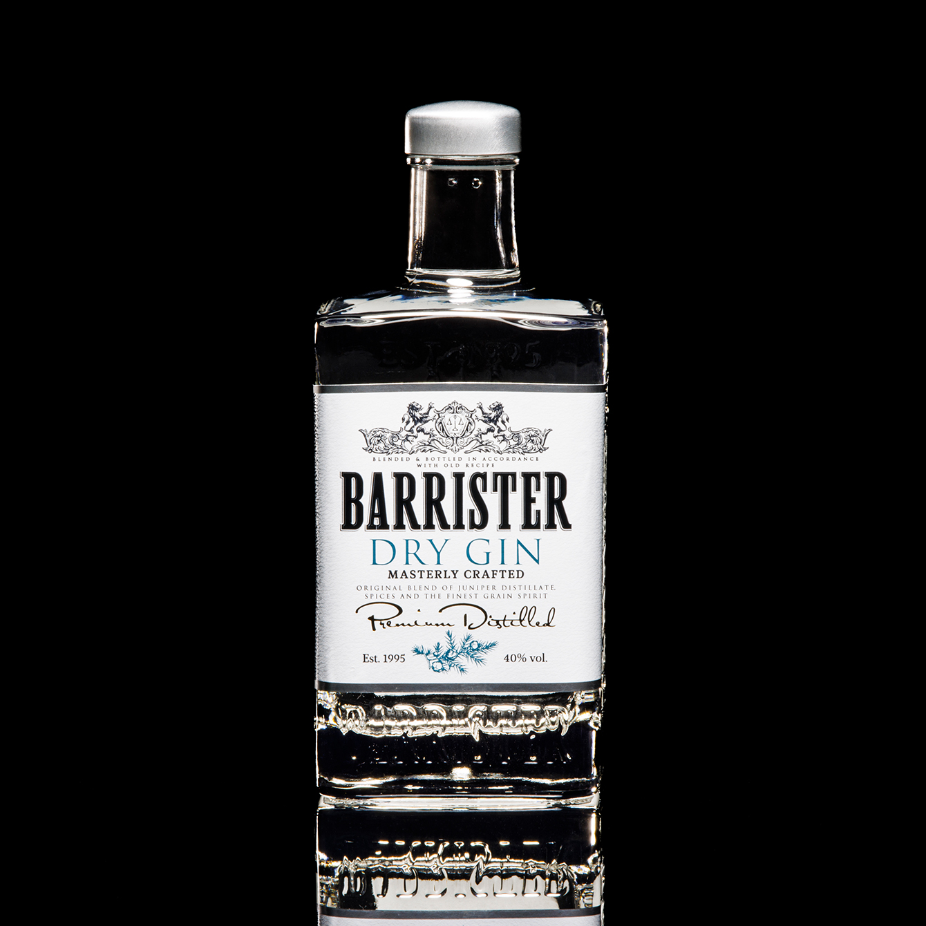 バリスター ドライ ジン　グラス付